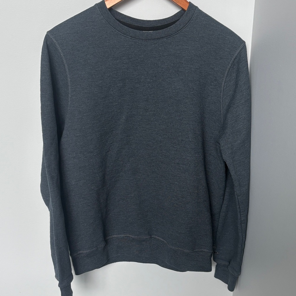 Champion Men's Dark Gray Crewneck Sweatshirt